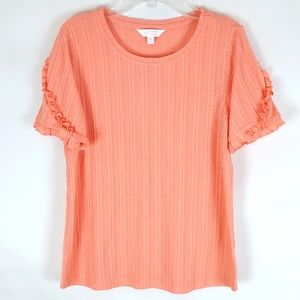 NWOT Lauren Conrad LC Knit Blouse Top Size S Preppy Soft Girl Casual Going Out
